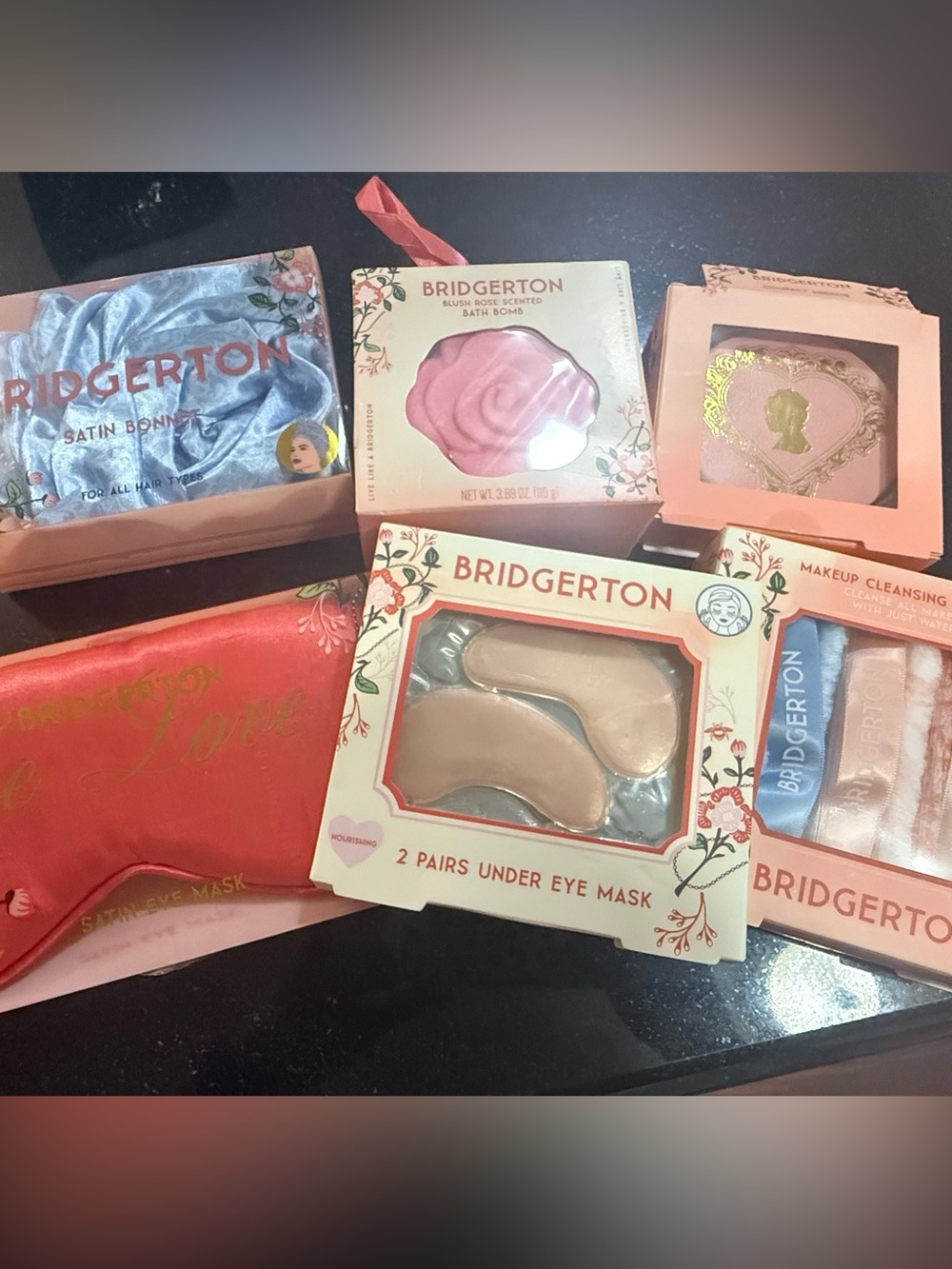 New Bridgerton sleep/beauty product bundle Netflix